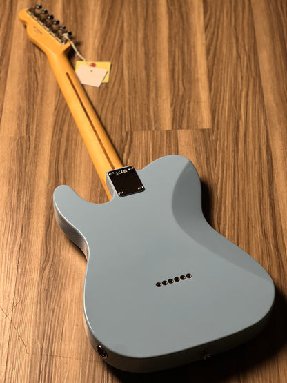 Fender Japan Hybrid II Telecaster With Maple FB In Celeste Blue JD24010486