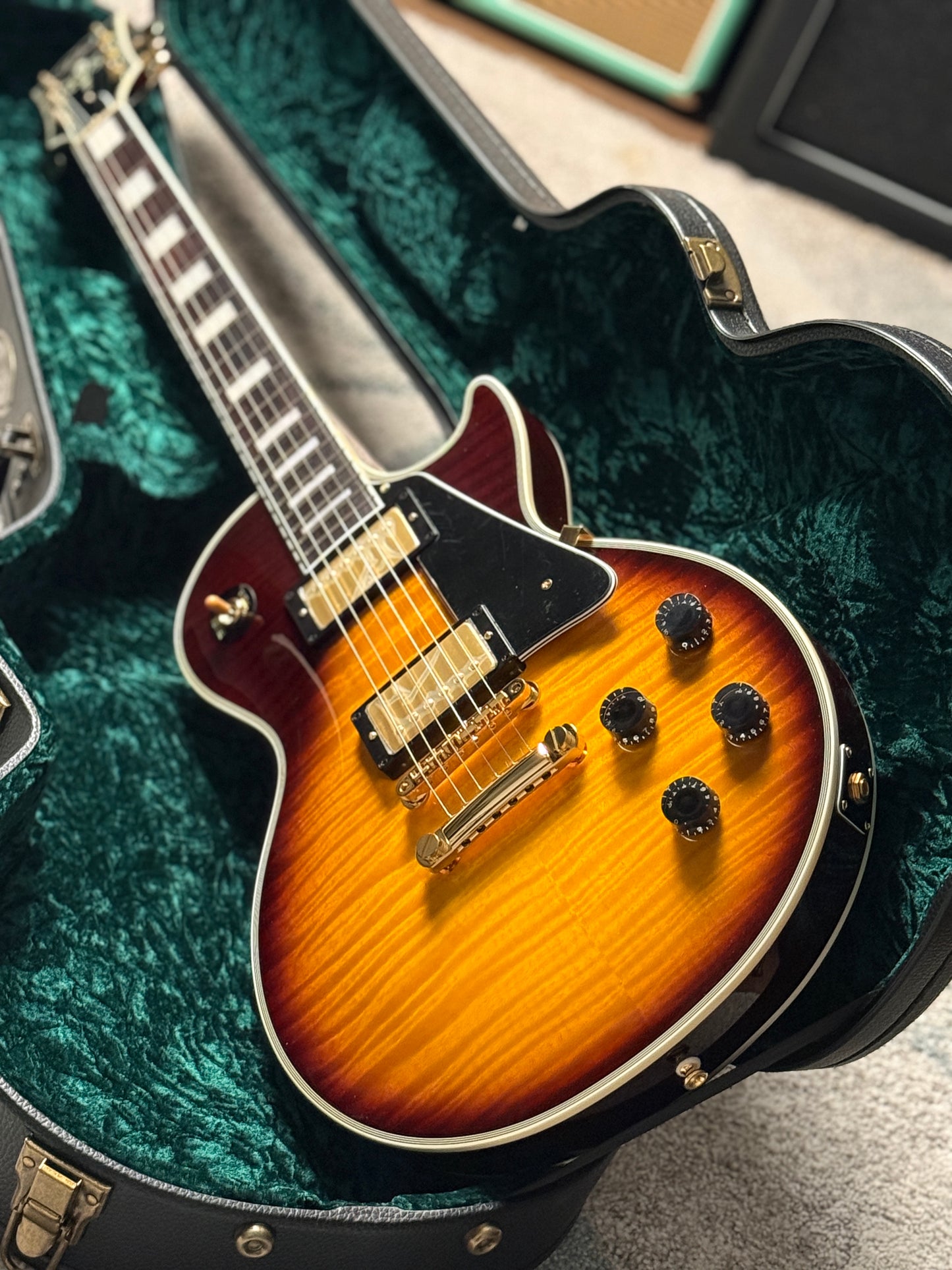 Tokai Love Rock Japan LC-101S-F BS in Brown Sunburst 2551233