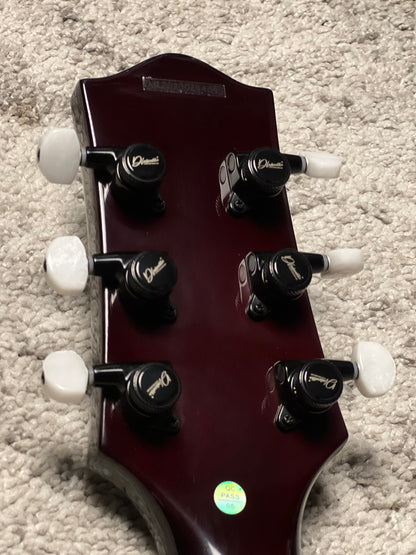 Dhatarattha Custom DLP in Transparent Blue with 5A Quilt Top