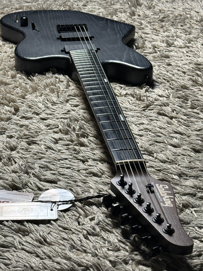 Soloking MJM-1 Custom HH with Wenge Neck in Driftwood Black