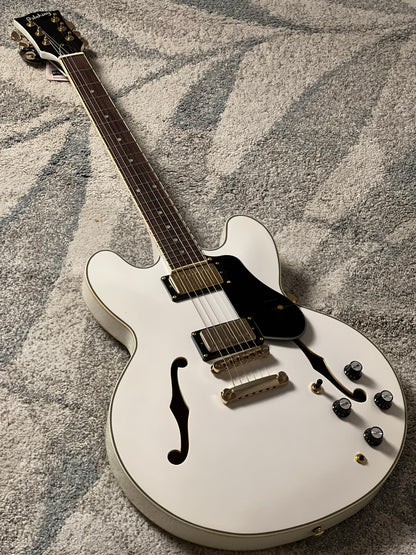 Soloking SH-335 Heritage in Alpine White with Gold Hardware