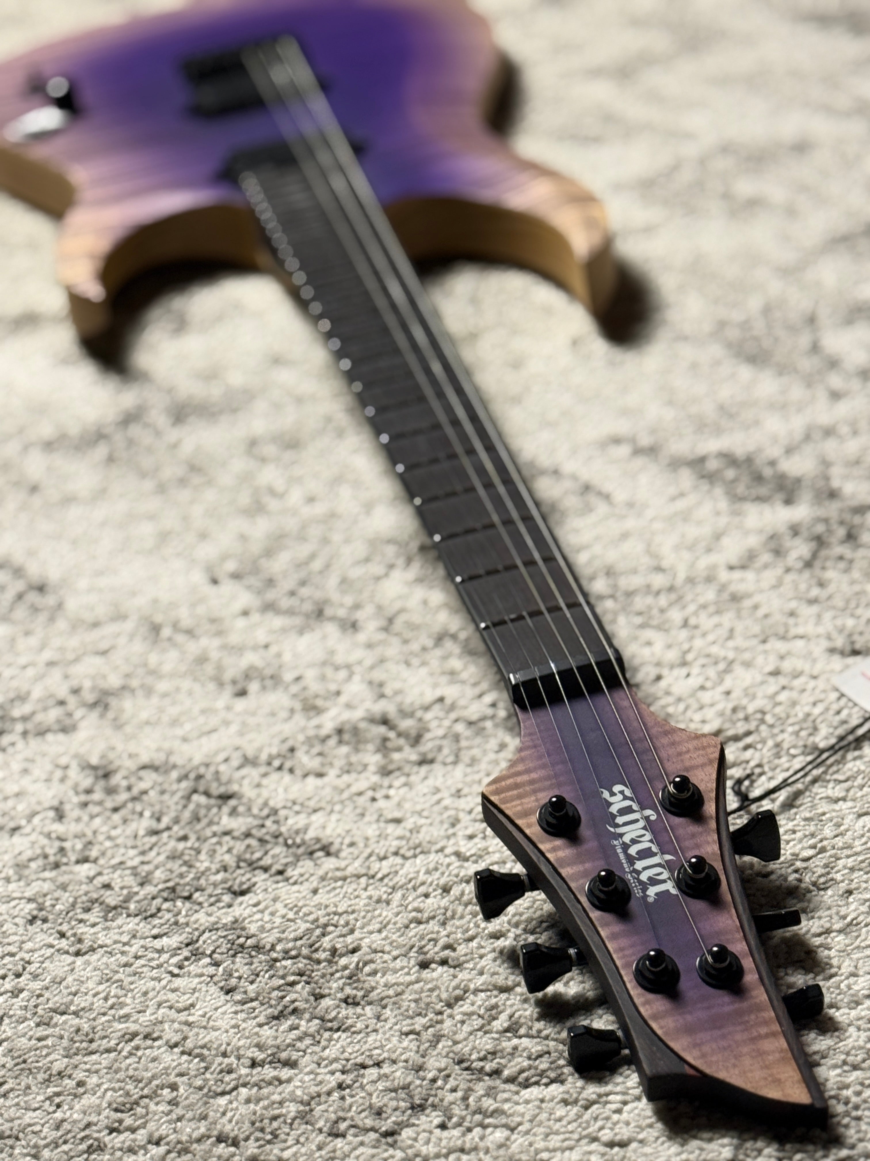 Schecter John Browne Tao-6 in Ozone Burst W26010922 – nafiriguitar.com