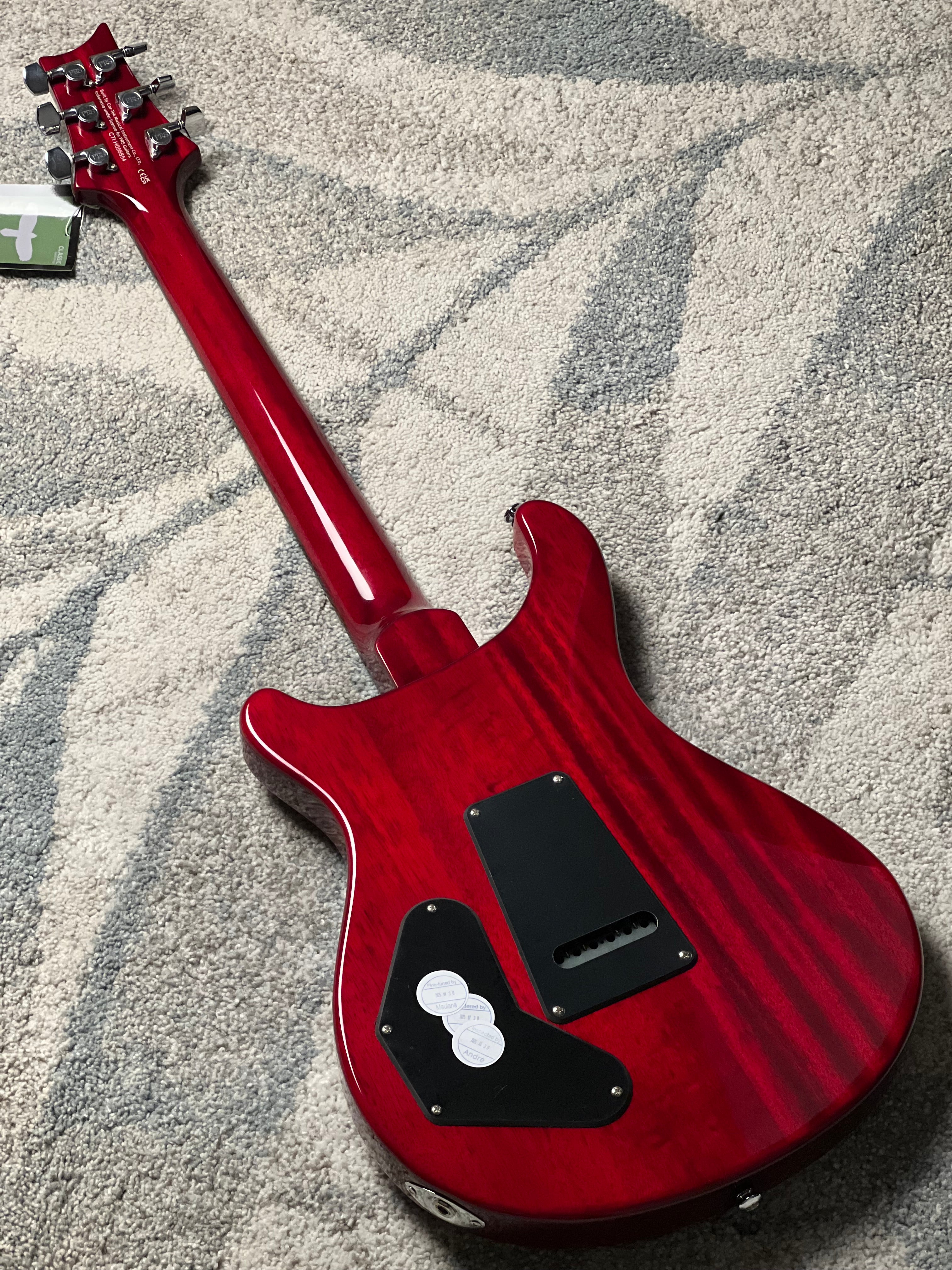 PRS SE DGT David Grissom Standard in Vintage Cherry – nafiriguitar.com