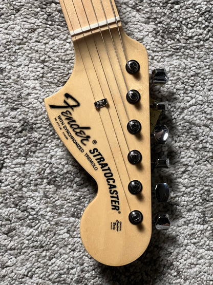 Fender MIJ Limited Stratocaster with Maple FB in Black Paisley JD26001086