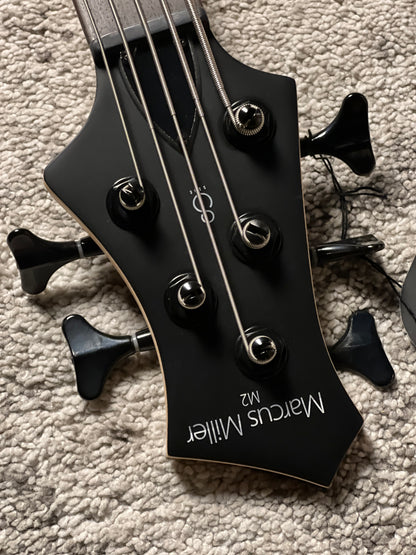 Sire Marcus Miller M2 5 String 2nd Gen Electric Bass in Transparent Black