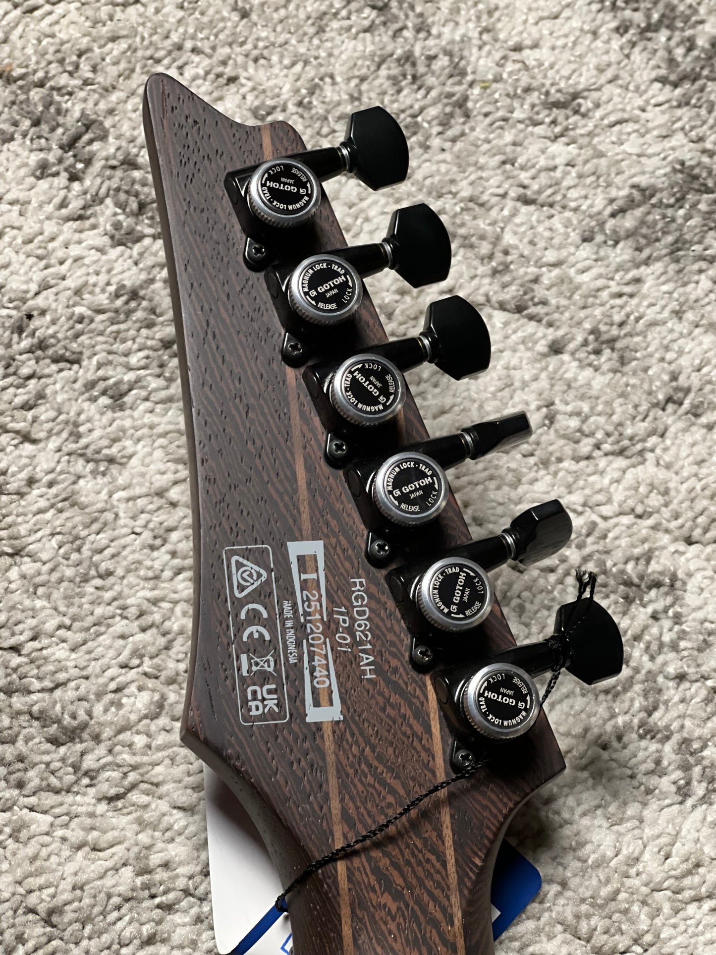 Ibanez RGD621AH-MNF in Midnight Shade Flat