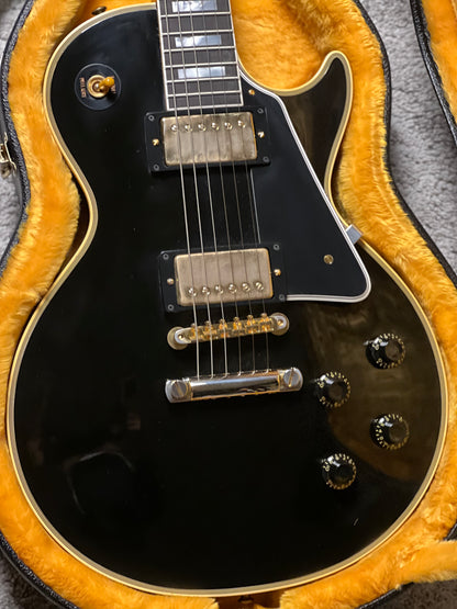 Gibson 1957 Les Paul Custom Reissue VOS - Ebony 2-Pickup 742558