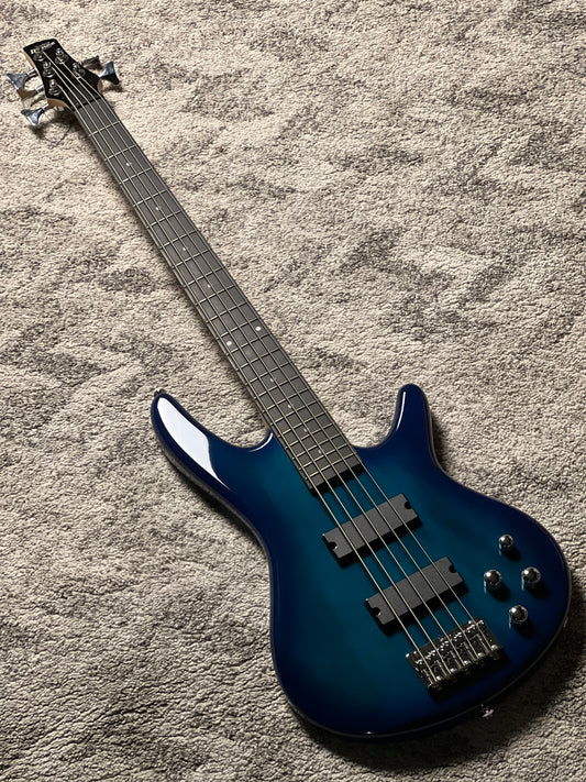 Ibanez GSR205-BMT 5-String in Blue Moon Burst