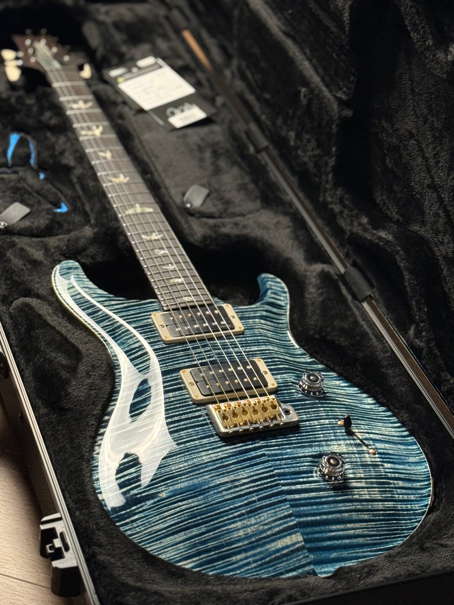 PRS Custom 24 10-Top in Faded Whale Blue 0416148