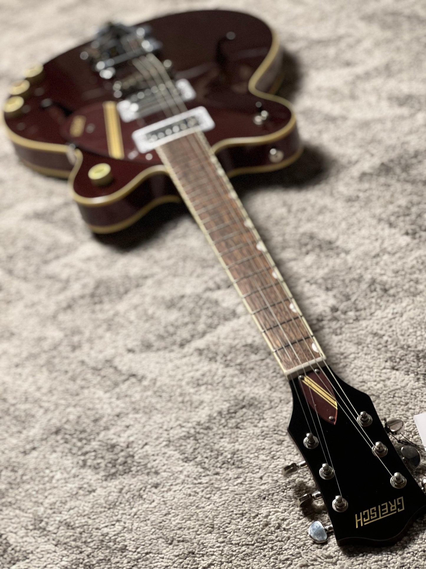 Gretsch Ltd Ed G2604T Streamliner Rally 2 Center Block with Laurel FB in Oxblood/Walnut