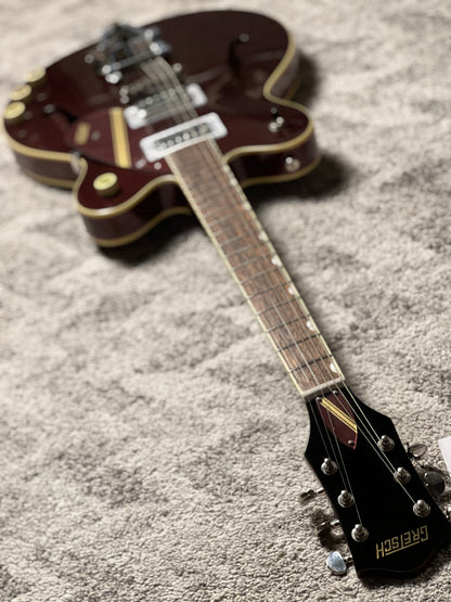 Gretsch Ltd Ed G2604T Streamliner Rally 2 Center Block with Laurel FB in Oxblood/Walnut