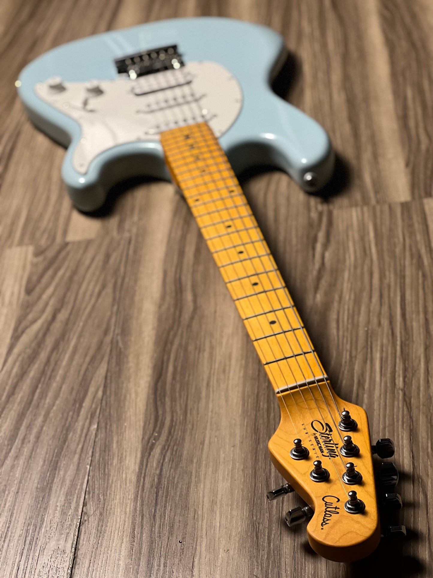 Sterling by Music Man CT30CHSS Cutlass Classic in Daphne Blue