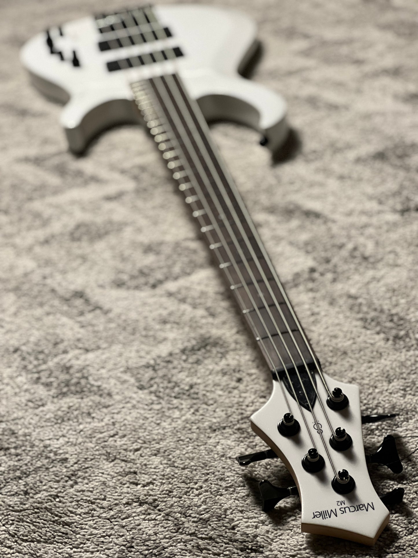 Sire Marcus Miller M2 5 String 2nd Gen Electric Bass in White Pearl