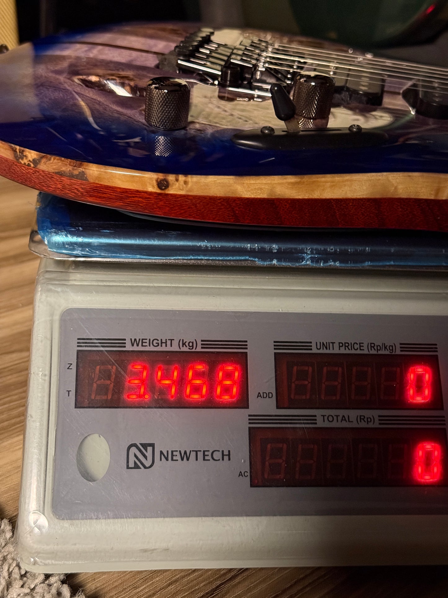 Ibanez Premium S1070PBZ in Cerulean Blue Burst 250812458 (USED)