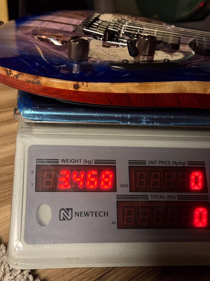 Ibanez Premium S1070PBZ in Cerulean Blue Burst 250812458 (USED)