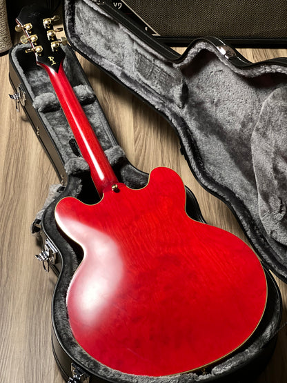 Epiphone Masterbilt Gem Archer Sheraton Electric Guitar in Cherry Red