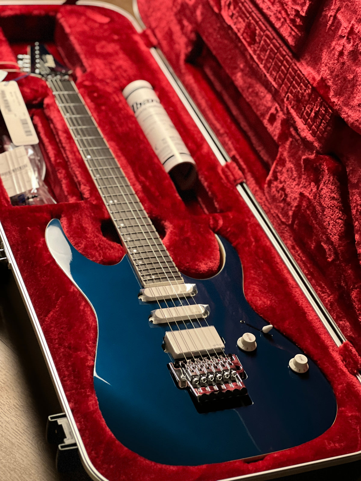 Ibanez RG5440C-DFM พร้อมเคสสี Deep Forest Green Metallic 