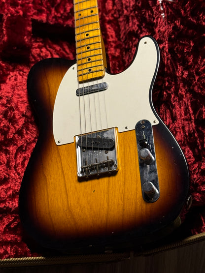 Fender Custom Shop 1957 Tele Journeyman Relic with Quartersawn Maple in Wide Fade 2-Color Sunburst