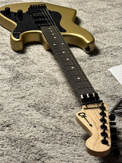 Charvel Pro-Mod So-Cal Style 1 HSS FR E with Maple FB in Pharaoh Gold
