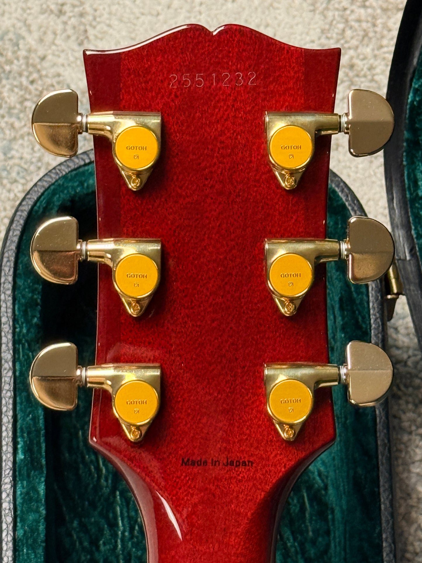 Tokai Love Rock Japan LC-101S-F VF in Violin Finish 2551232