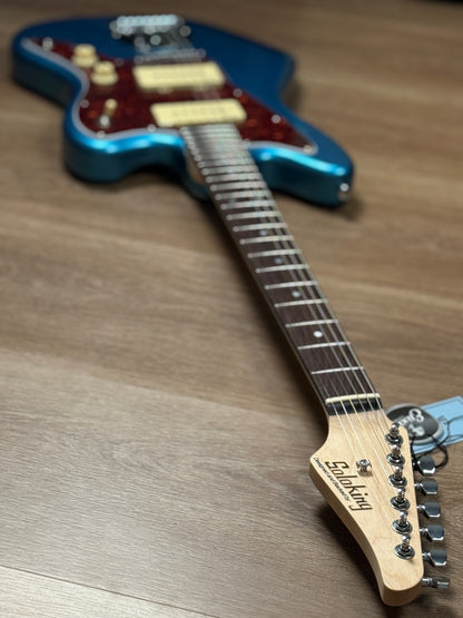Soloking JM-1 Offset Special with Rosewood FB in Lake Placid Blue