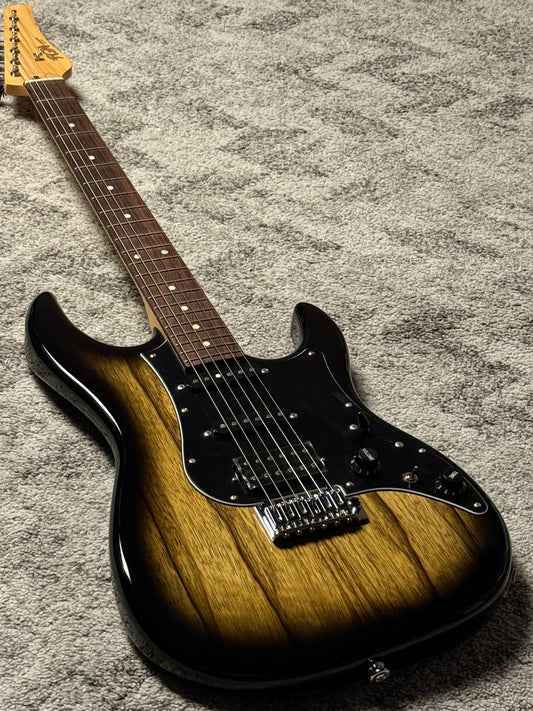 Fujigen FGN Odssey Series J Standard JOS2-TD-EW1-R/DMT in Dark Mocha Burst F230214