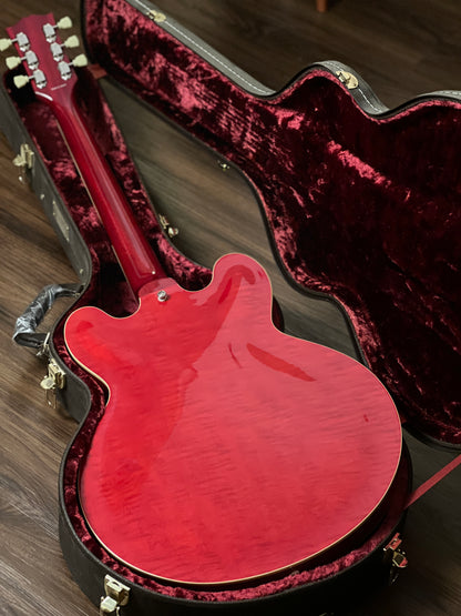 Tokai ES-178 SR Semi Hollow Vintage Series Japan in see Thru Red Cherry S/N 1840906