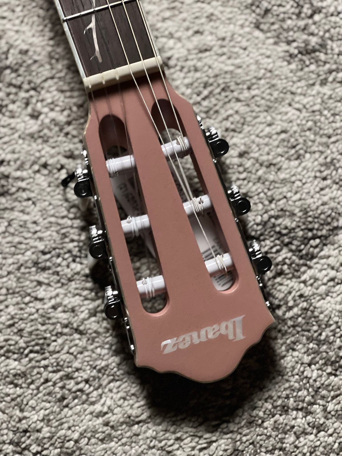 Ibanez TOD10N-PAF Tim Henson Signature Nylon String in Pearl Pink Flat