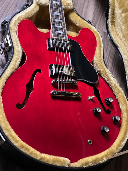 Epiphone 1962 ES-335 Reissue Sixties in Cherry w/Case 25011511686