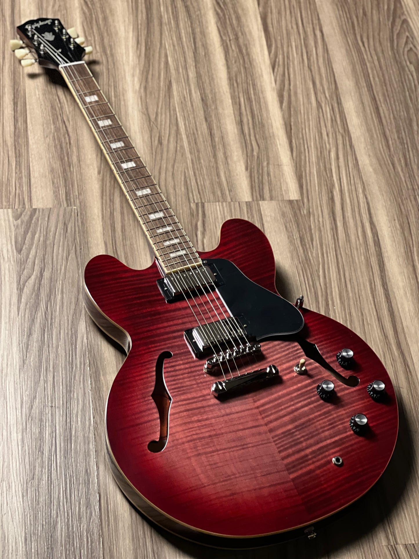 Epiphone ES-335 Figured in Purple Burst