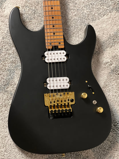 Soloking MS-1 Custom 24 HH FR Flat Top in Satin Black Limited Edition