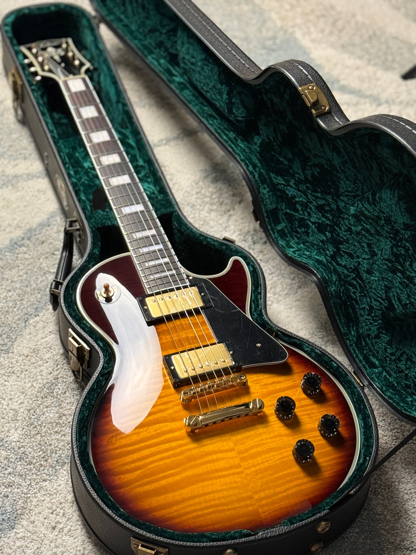 Tokai Love Rock Japan LC-101S-F BS in Brown Sunburst 2551233