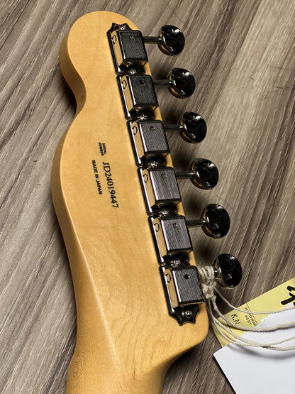 Fender Japan Hybrid II Telecaster with Maple FB in 3 Tone Sunburst JD24019447