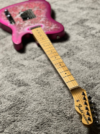 Fender MIJ Limited Telecaster with Maple FB in Pink Paisley JD26002712