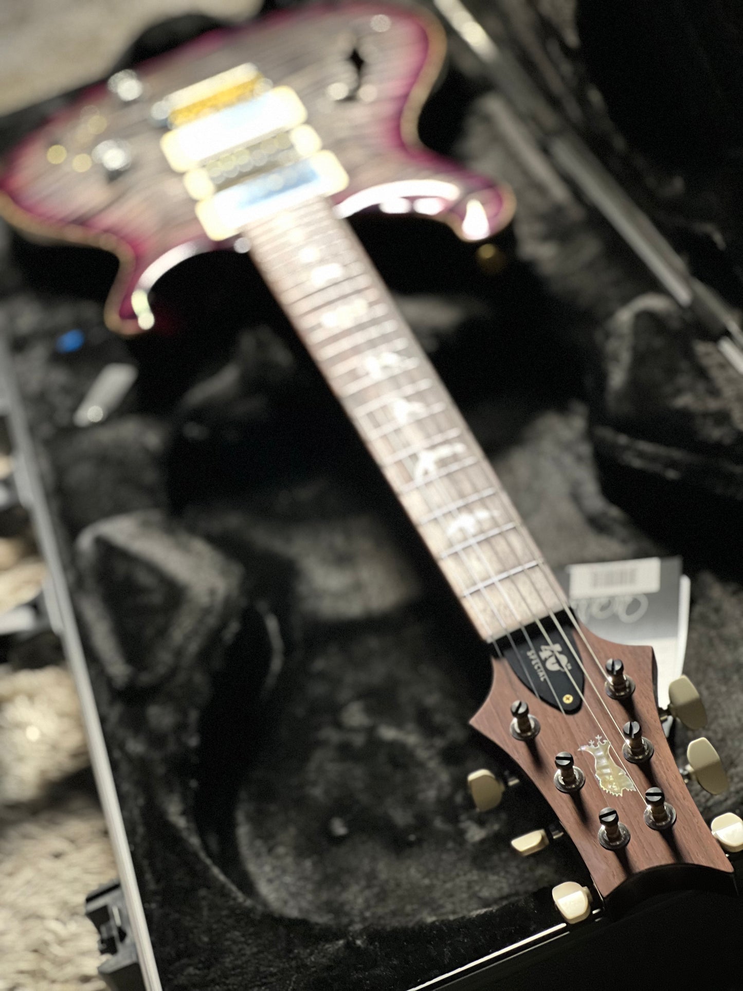 PRS 40th Anniversary Special Semi Hollow Limited Edition in Charcoal Purple Burst 0419137