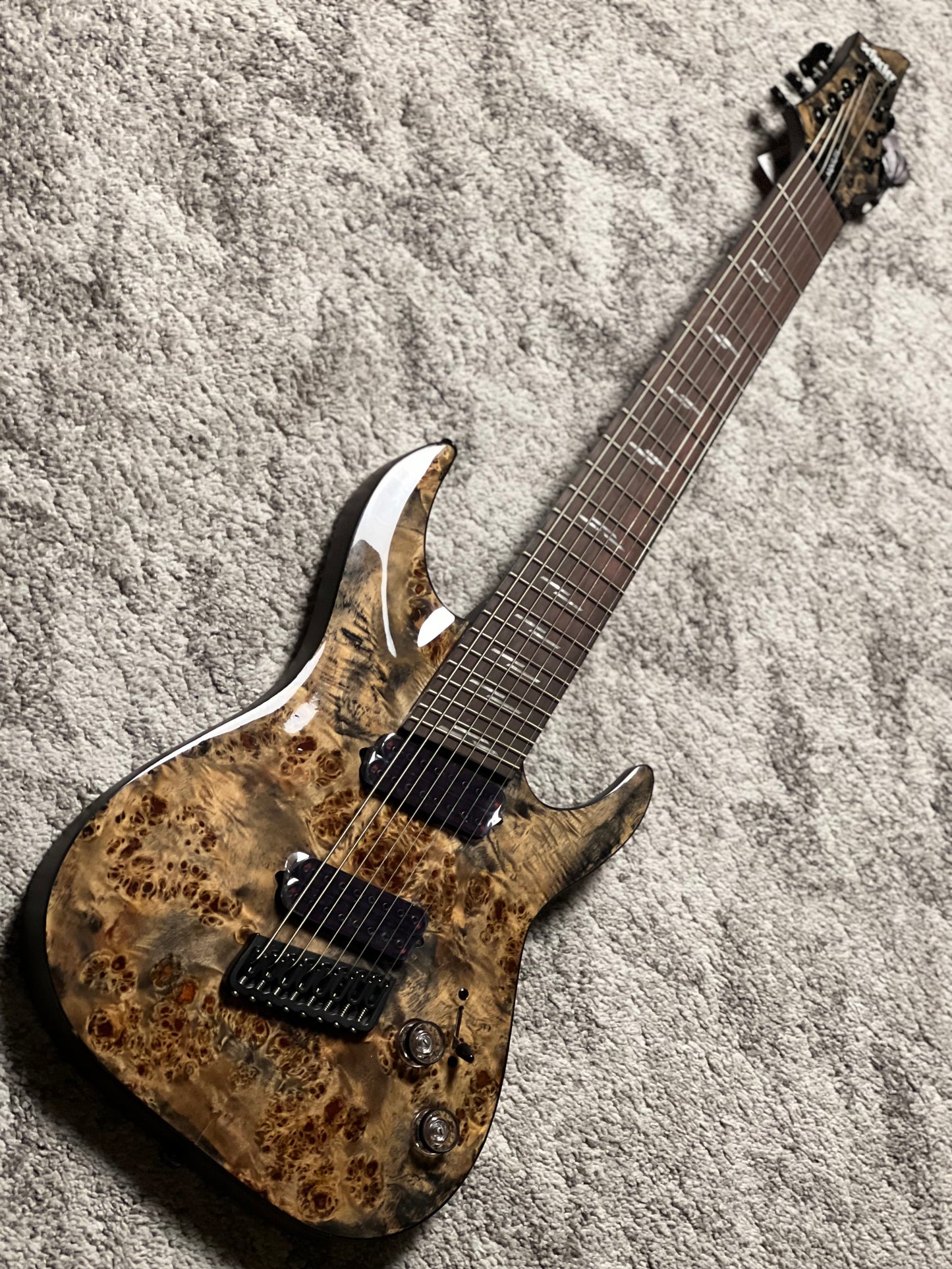 Schecter Omen Elite 8 MS in Charcoal