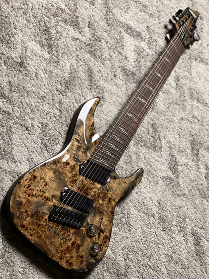 Schecter Omen Elite 8 MS in Charcoal