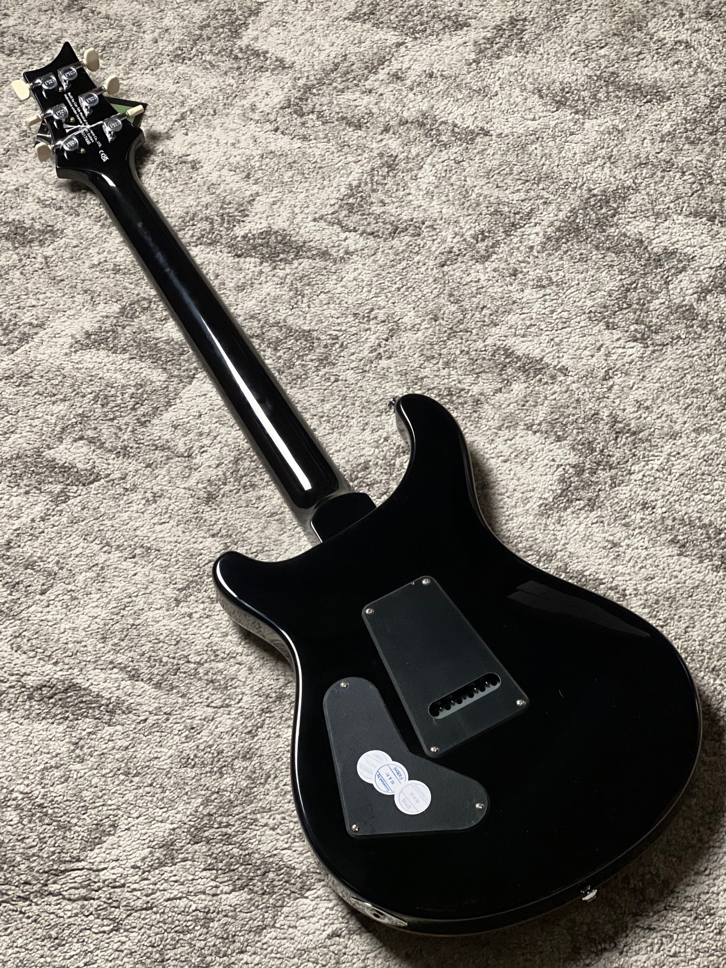 PRS SE Custom 24 Flame in Gray Black