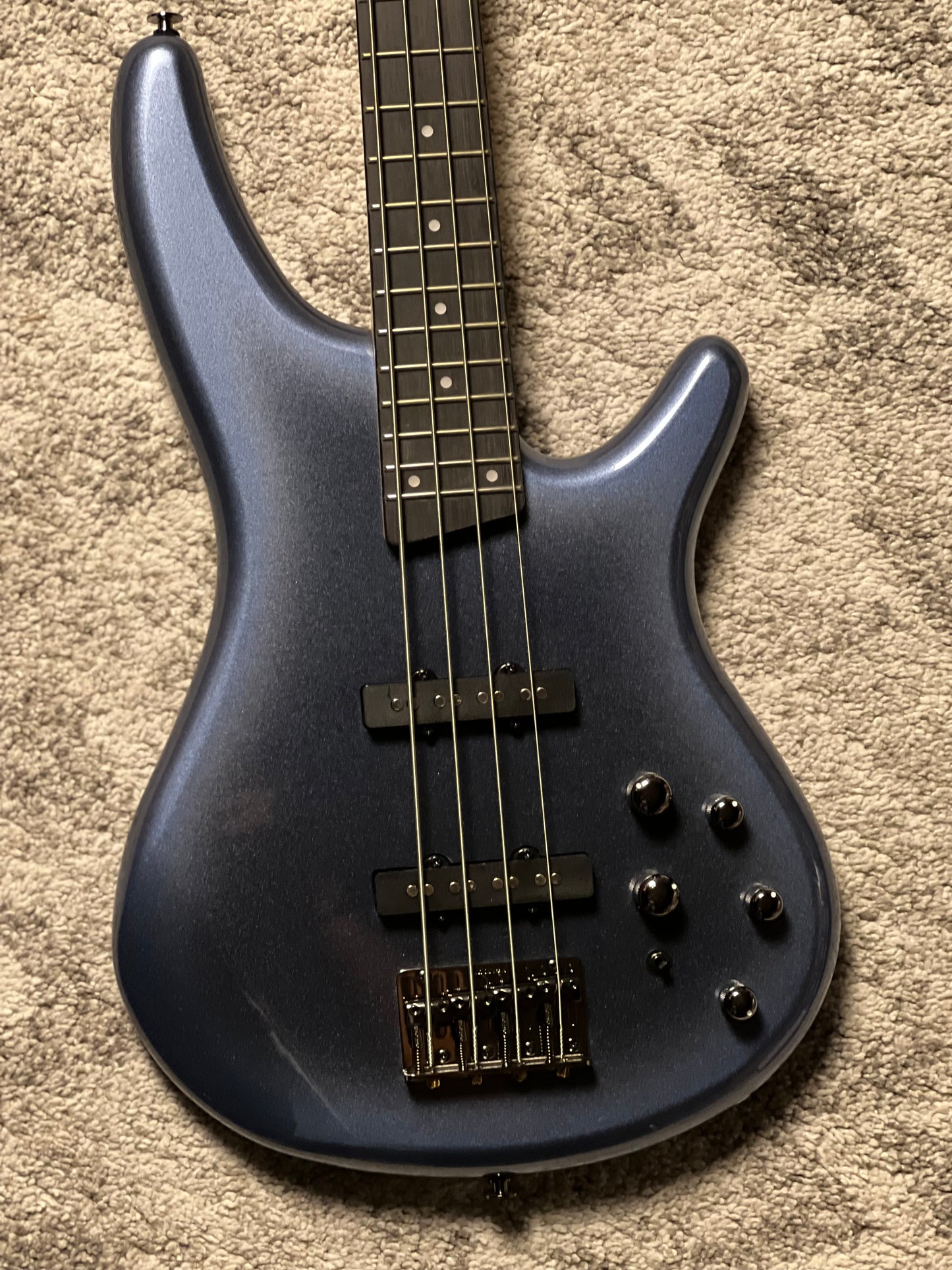 Ibanez Standard SR280E-TKF Electric Bass Guitar in Baltic Blue Metallic Burst