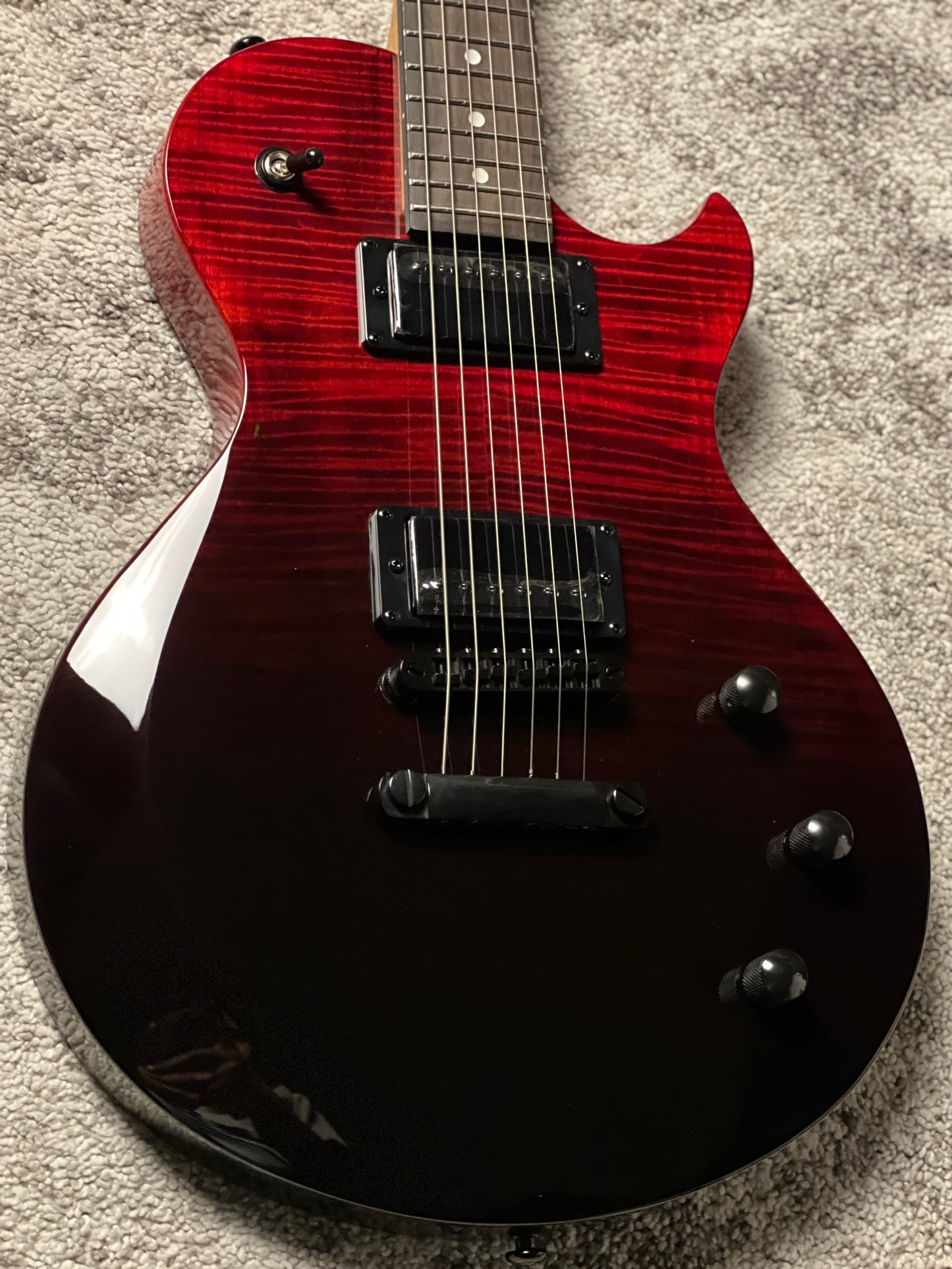 Schecter Solo-II Standard in Blood Burst