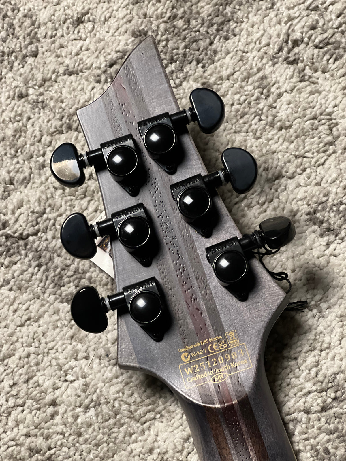 Schecter C-1 FR S SLS Elite Evil Twin - Satin Black