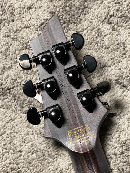 Schecter C-1 FR S SLS Elite Evil Twin - Satin Black