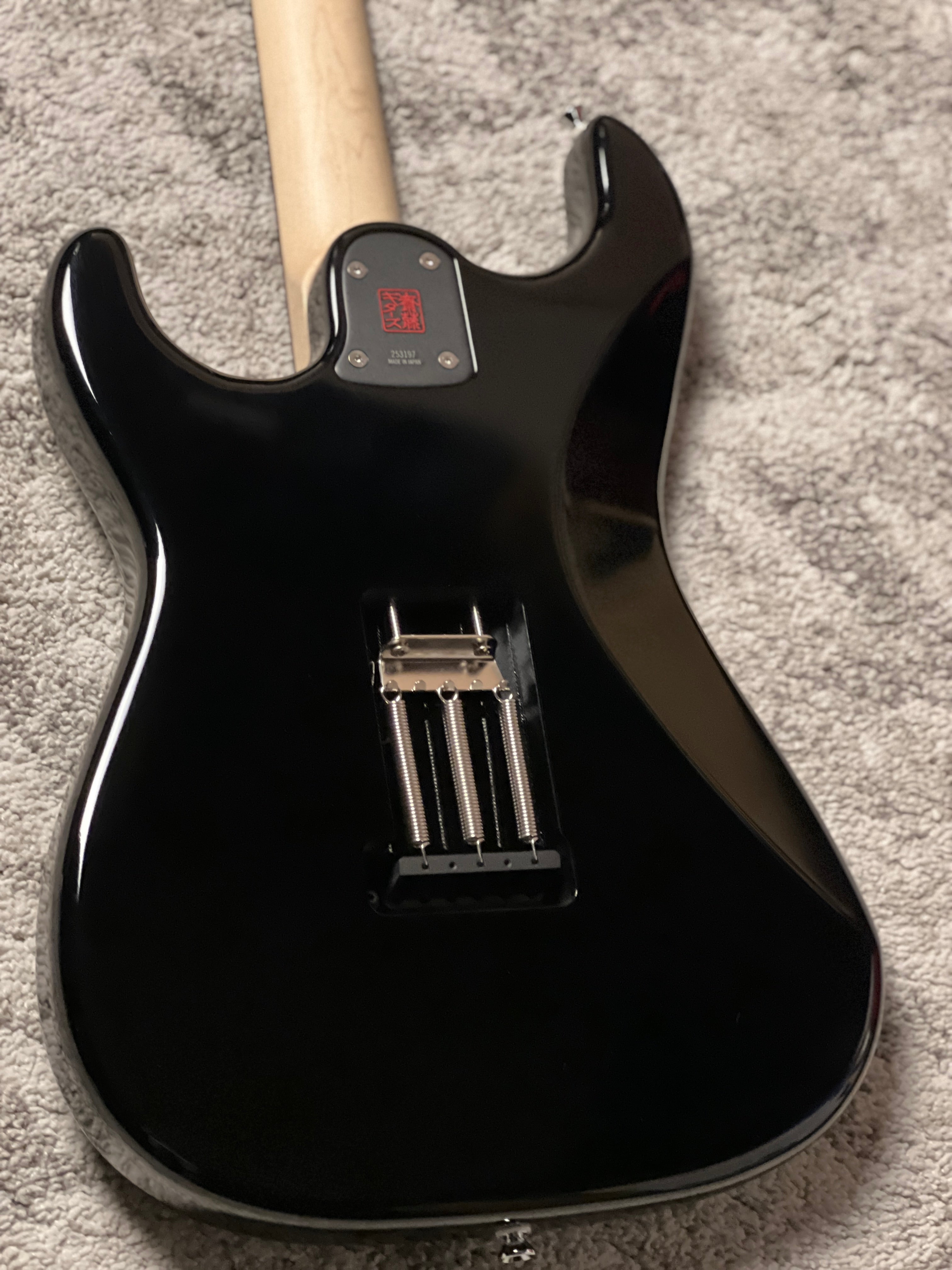 Saito S-622CS SSH Heritage with Rosewood in Black with Mint Green