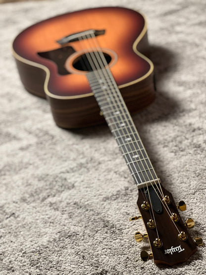 Taylor Sunset Blvd GS Mini-e Rosewood in Shaded Edge Burst Top w/Case
