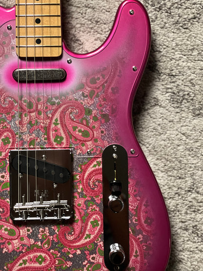 Fender MIJ Limited Telecaster with Maple FB in Pink Paisley JD25024865