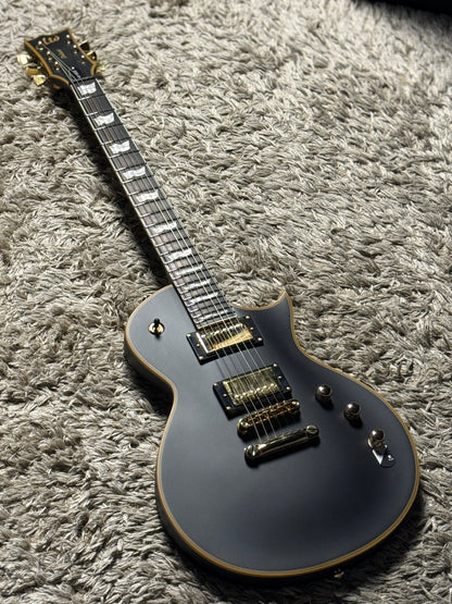 ESP LTD EC-1000 with Seymour Duncan in Vintage Black W24080611