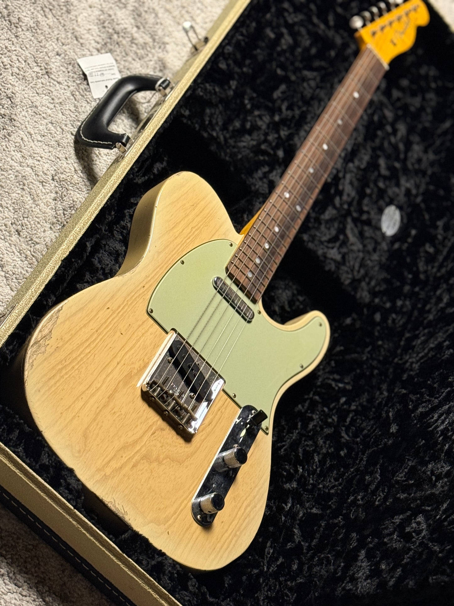 Fender Custom Shop '64 Telecaster Relic in Natural Blonde CZ565692 2022