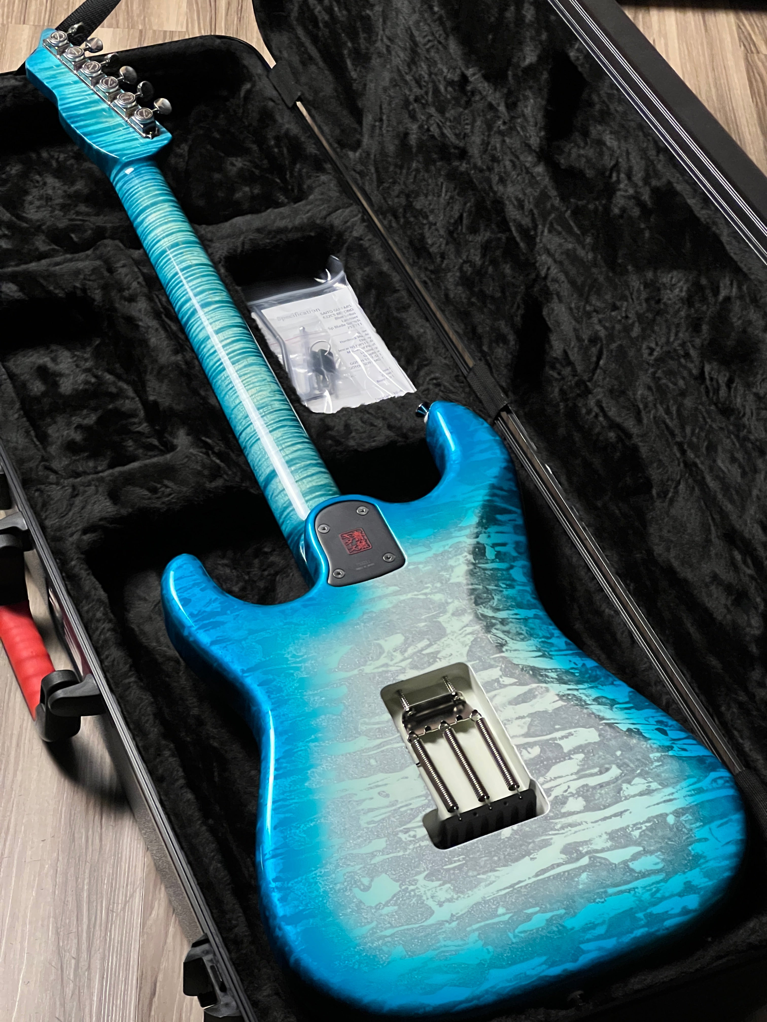 Saito S-622CS BEYOND SSH in Blue Lotus with Hardshell Case 253289
