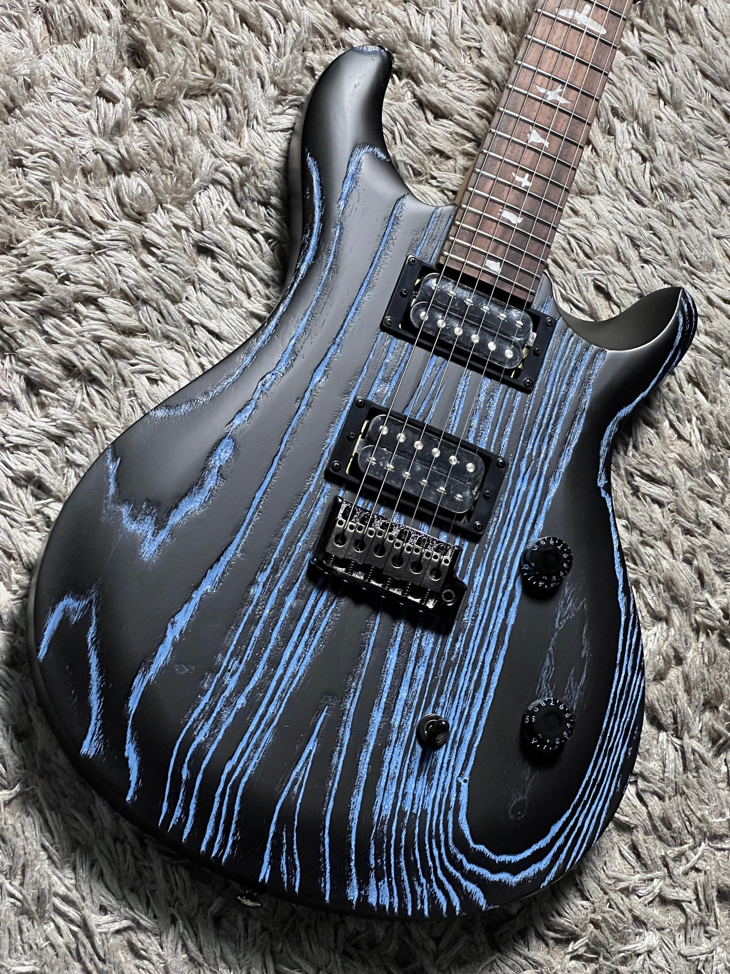 PRS SE CE24 Sandblasted Limited Edition In Blue