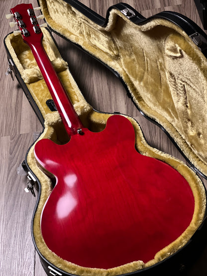 Epiphone 1962 ES-335 Reissue Sixties in Cherry w/Case 25011511686